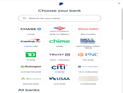 choose your bank