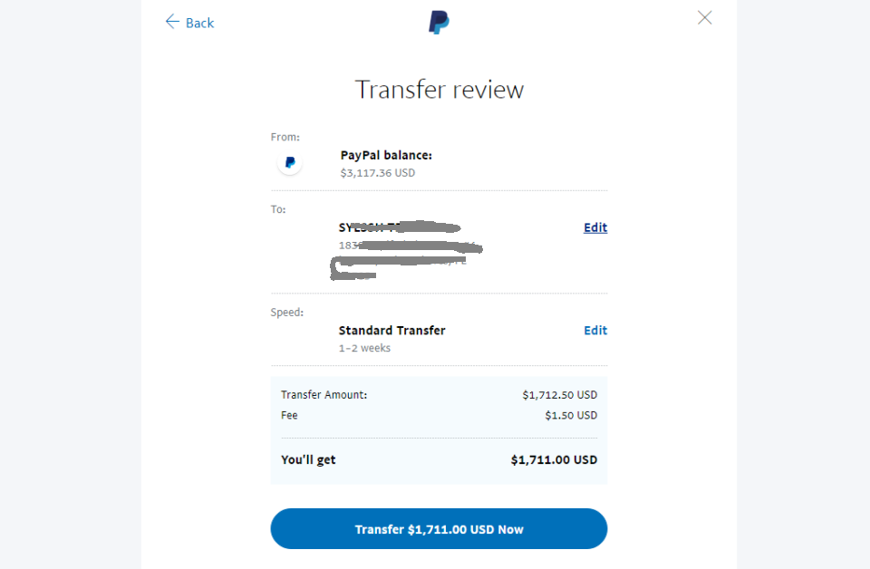 transfer review